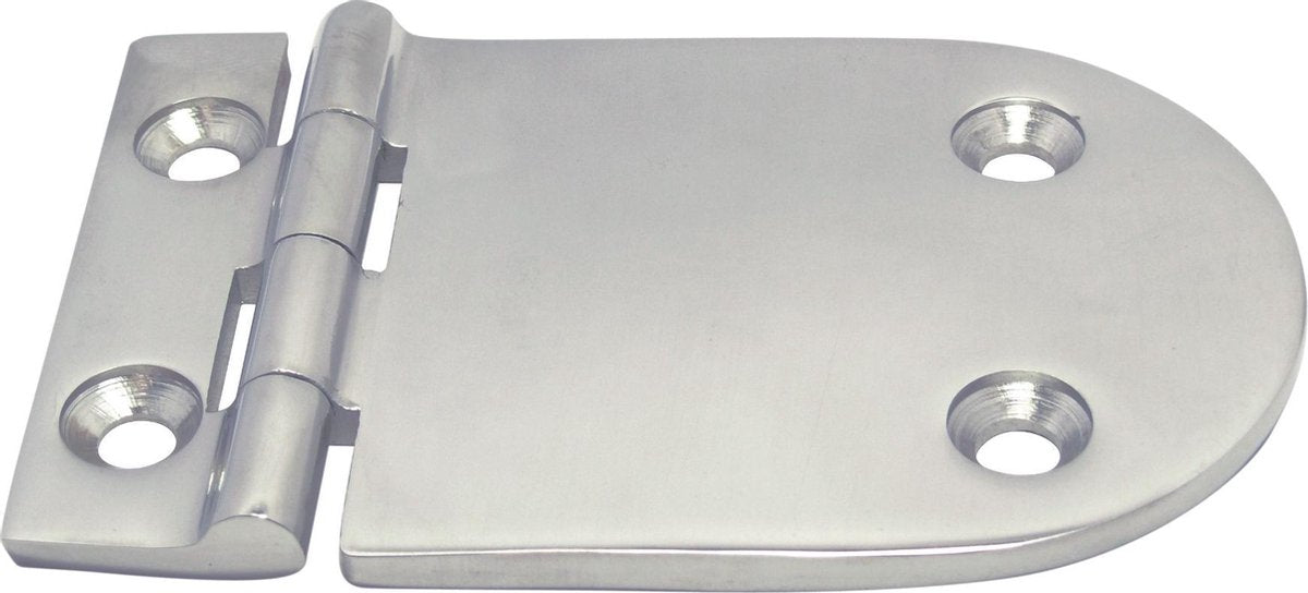 Luikscharnier - 103x65x4 - Rvs 316 - Knoop boven