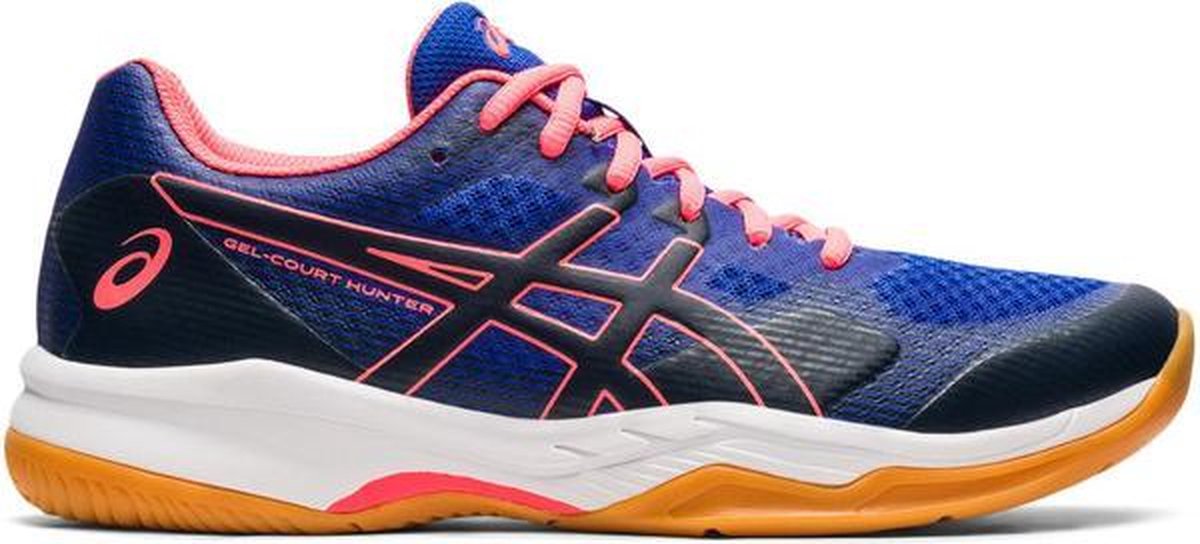 ASICS Gel-Court Hunter 2 Dames - blauw/roze - maat 42.5