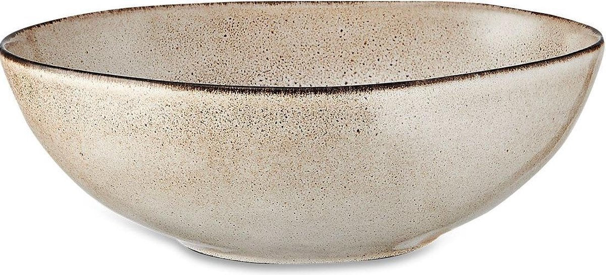 NzariServingBowlCream