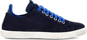 Travelin' Newquay Dames - Leren boot schoen met veter - Instapper - Sneaker - Blauw leer - Maat 41