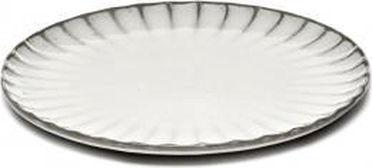 Bord Plat Inku Wit 18cm Sergio Herman Surface Serax 4st.