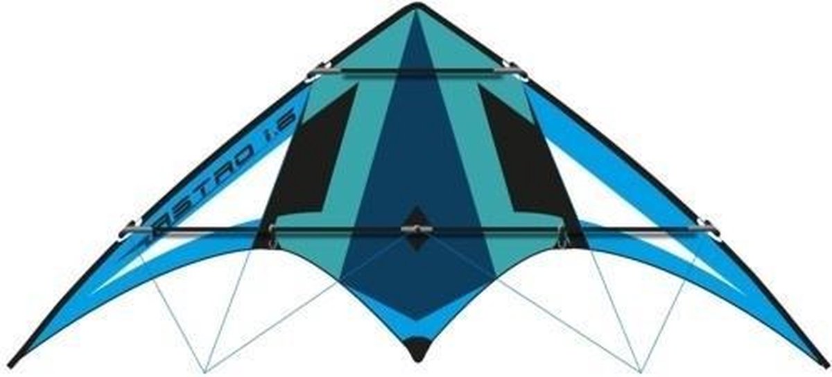 Vlieger ASTRO 1.6 160x80cm 5mm Knoop :: Knoop Kites