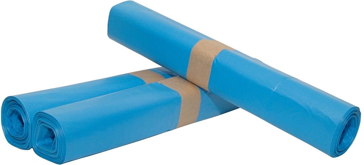 Afvalzak 456104 70x110cm 23my blauw (456104)