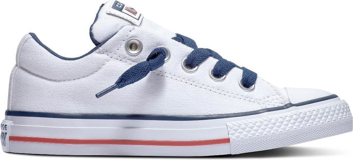 Converse All Stars Chuck Taylor Street 663988C Wit / Blauw-31.5