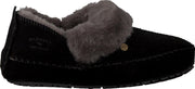 Warmbat Barrine pantoffels zwart - Maat 44