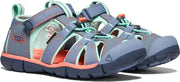 Keen Sandalen - Maat 30 - Unisex - blauw(grijs)/lichtblauw/oranje