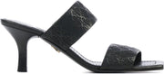 Bronx Vrouwen Leren  Slippers / Damesschoenen 84876-de - Zwart - Maat 39