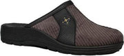 Blenzo Heren Pantoffels - 7864 - Corduroy - Muil - Grijs - Maat 43