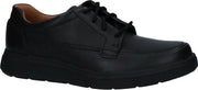 Clarks Zwarte Geklede Veterschoenen  Heren 44
