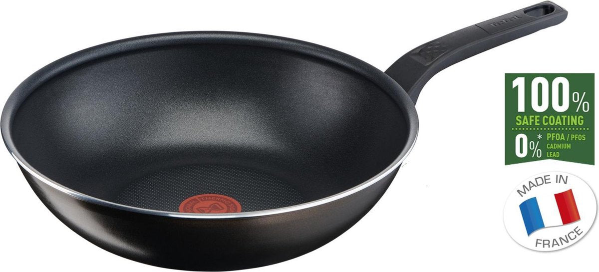 TEFAL - EASY COOK & CLEAN WOK - D28cm - ALUMINIUM