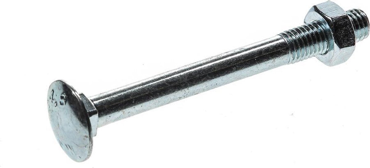 Kelfort Slotbout met moer verzinkt m10 x 120mm