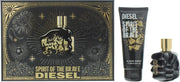 Diesel Spirit Of The Brave Eau De Toilette Gift Set: Eau De Toilette 50ml - Shower Gel 100ml