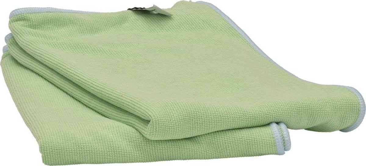 D&L Microvezel Dweilen - 53 x 70cm - 2 Stuks - Groen