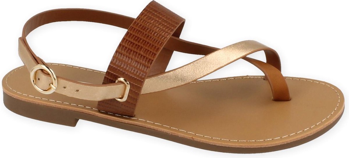ONLY SANDAAL MELLY COGNAC COGNAC 41