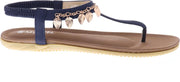 Mrch Label Marg Sandalen Dames - Slippers - Zomerschoenen - Donkerblauw