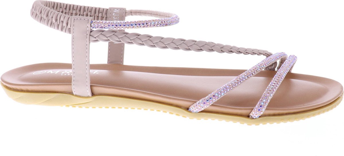 Mrch Label Faye Dames Sandalen - Slippers - Paars 37