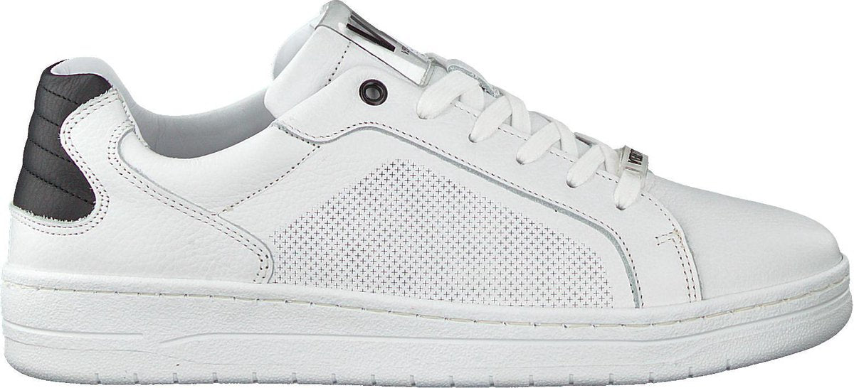 Verton J5313 Lage sneakers - Leren Sneaker - Heren - Wit - Maat 43