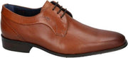 Fluchos -Heren -  cognac/caramel - geklede lage schoenen - maat 46