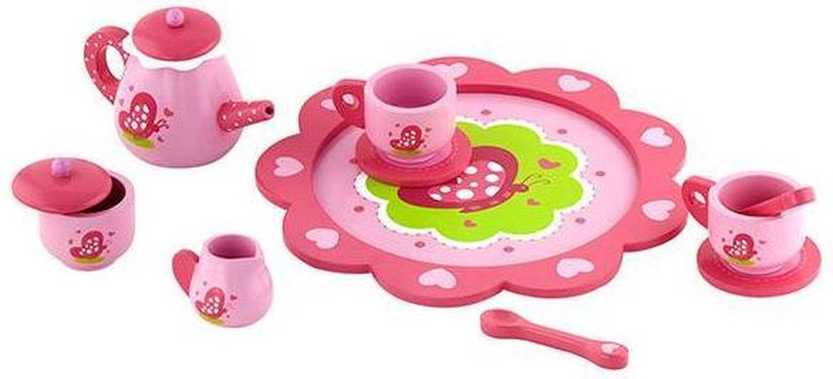Vigatoys Theeservies - Roze - 2 persoons