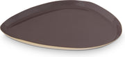 VTwonen - Rechthoekige Serveerplank - Metaal - Donkerbruin - 22.5x18 cm