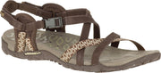 Merrell Terran Latice II Sandaal Dames  Sandalen - Maat 38 - Vrouwen - bruin/beige
