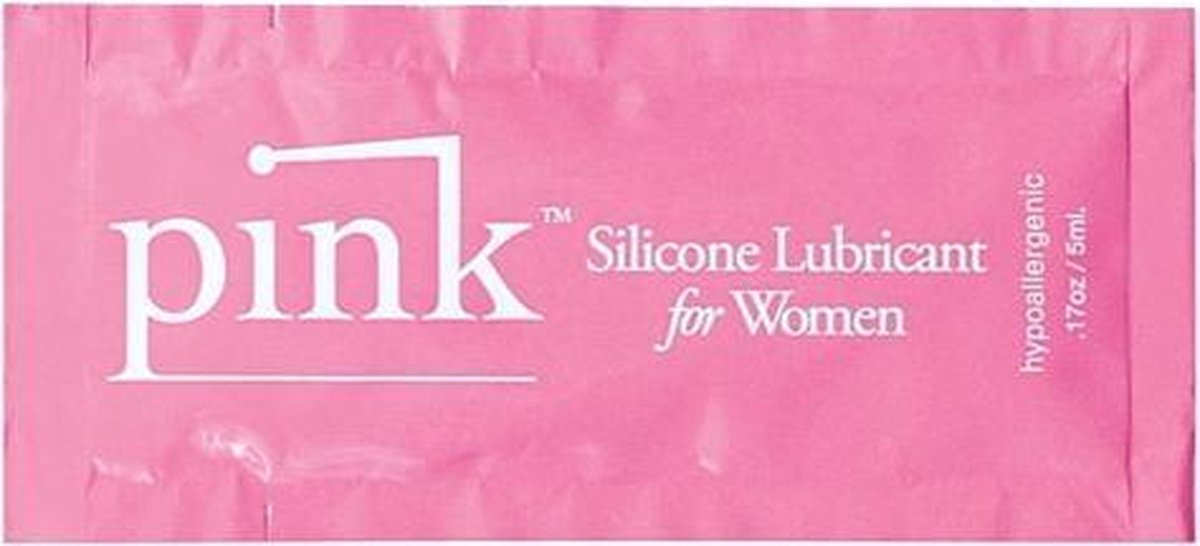 Pink Siliconen - 5 ml - Glijmiddel