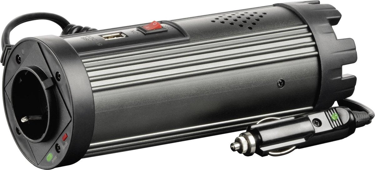 VOLTCRAFT MSW 150-24-G Converter 150 W 24 V/DC - 230 V/AC Past in bekerhouder