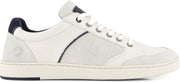 Travelin' Shirlett - Casual leren herensneakers - Veterschoen - Wit Leer - Maat 40
