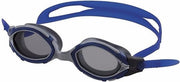 Professionele zwembril UV bescherming voor volwassenen blauw