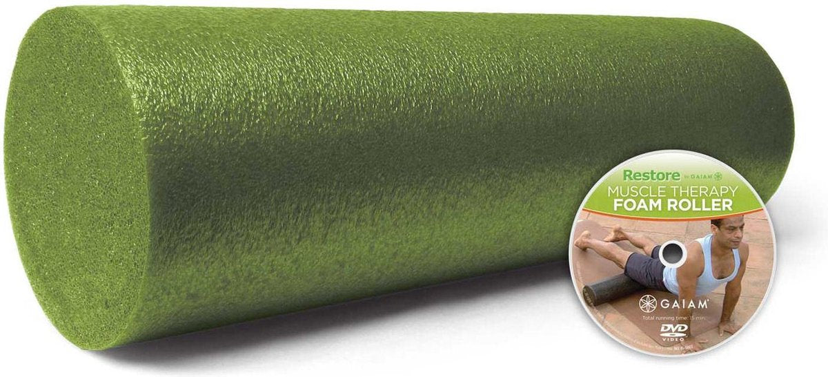 Gaiam Muscle Therapy - Foam roller - 45 cm - Groen