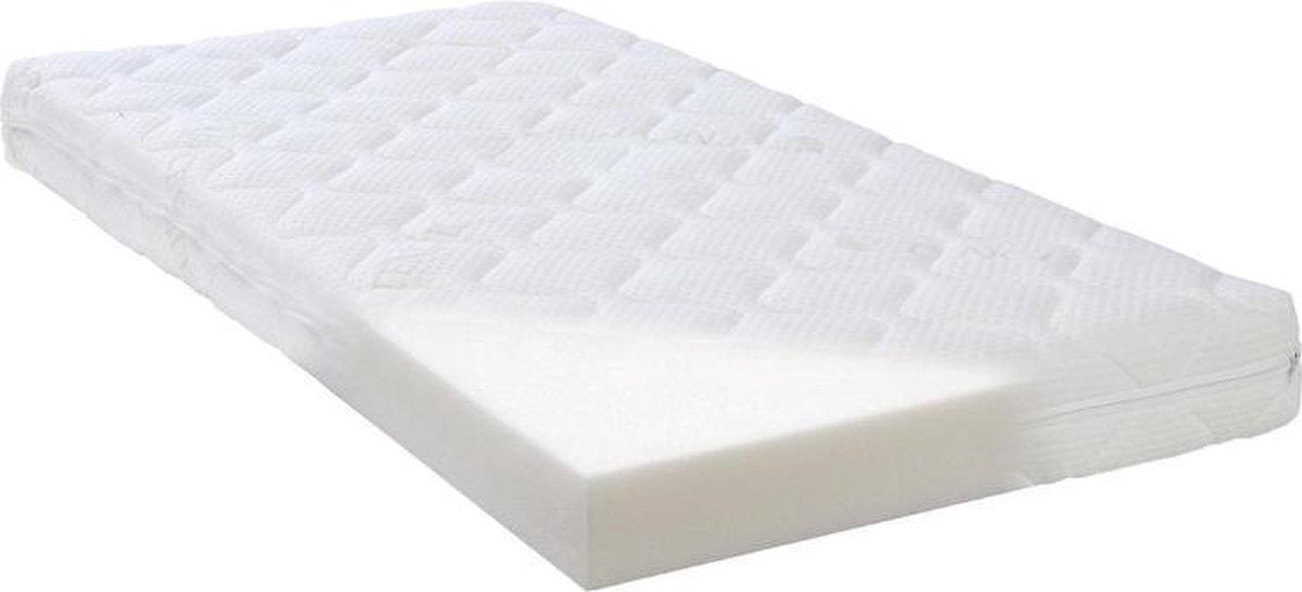 ABZ baby matras  - 70/140/11 cm - witte panter