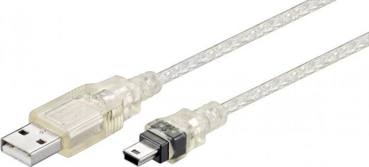 Wentronic USB MINI-B 5 pin 060 TRANS 0.6m