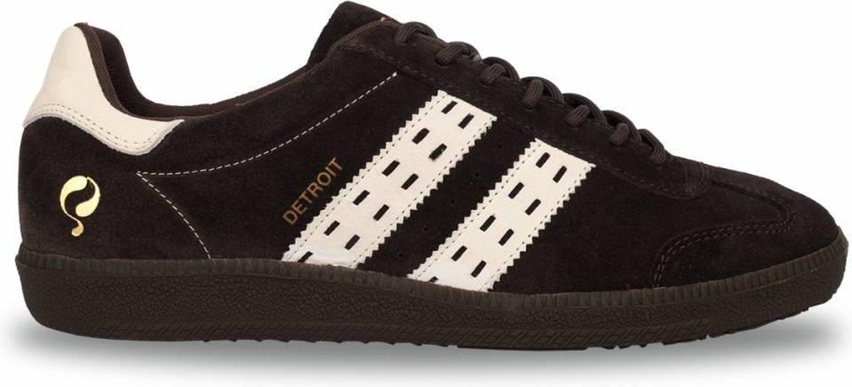 Heren Sneaker Detroit Dk Brown / Cloud Dancer