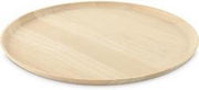 VTwonen - Houten Dienblad - Rubberhout - Naturel - Ø 31.5 cm