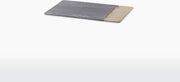 Nkuku Marmeren Serveerplank - BWARI - Mangohout & Grijs Marmer - Small (2 x 23.5 x 16.5 cm)