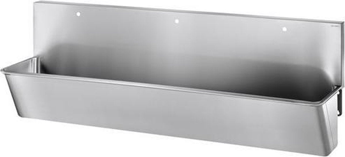 Medische scrub L.2100 3 kraangaten Ø22 RVS 304 mat gepolijst