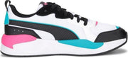 PUMA X-Ray Unisex Sneakers - Black/Viridian Green/Glowing Pink - Maat 38