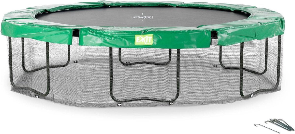 EXIT trampoline framenet ovaal 244x380cm