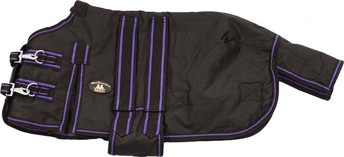 MHS Veulendeken met Buikflap 100gr. Navy 50cm