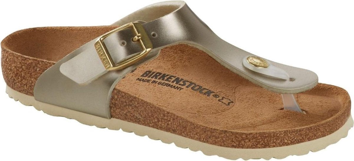 Birkenstock - Gizeh kids  - Goud - Kinderen - maat  31