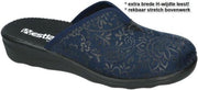 Westland -Dames -  blauw donker - pantoffels - maat 37