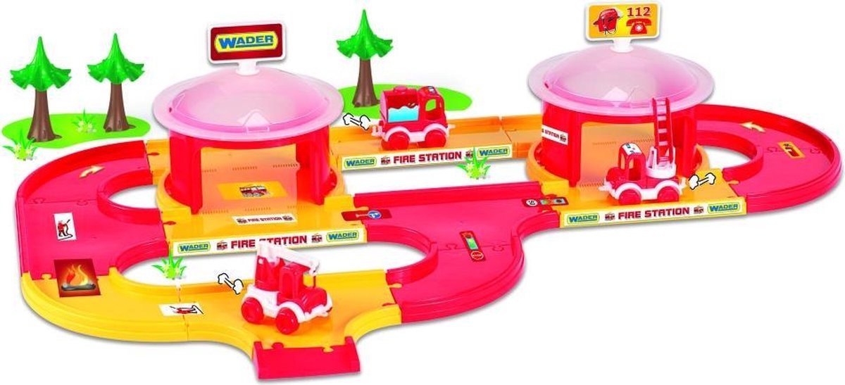 Wader Kids Cars 3D Brandweer