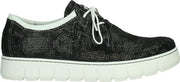 Wolky Vrouwen 02327 Vic Summer 47217 Antraciet Zomer Geprint Suede Maat 41