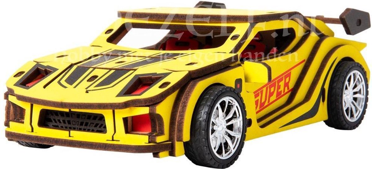 Race auto bouwpakket