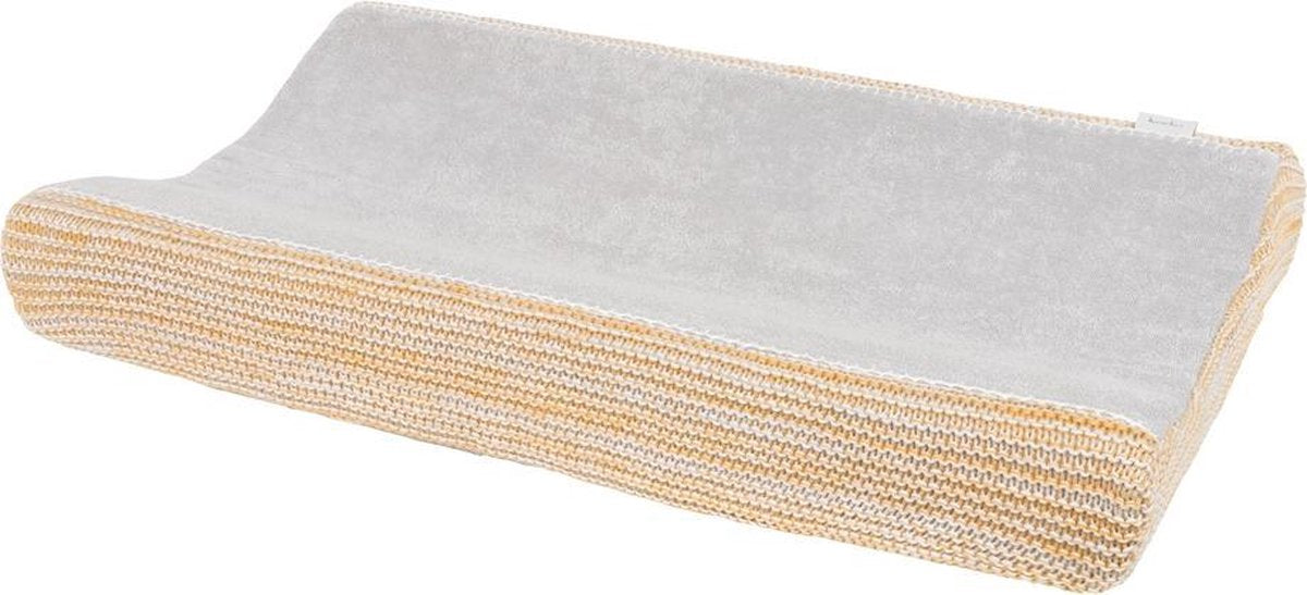 Koeka - Aankleedkussenhoes Porto - Ochre;Silver;White