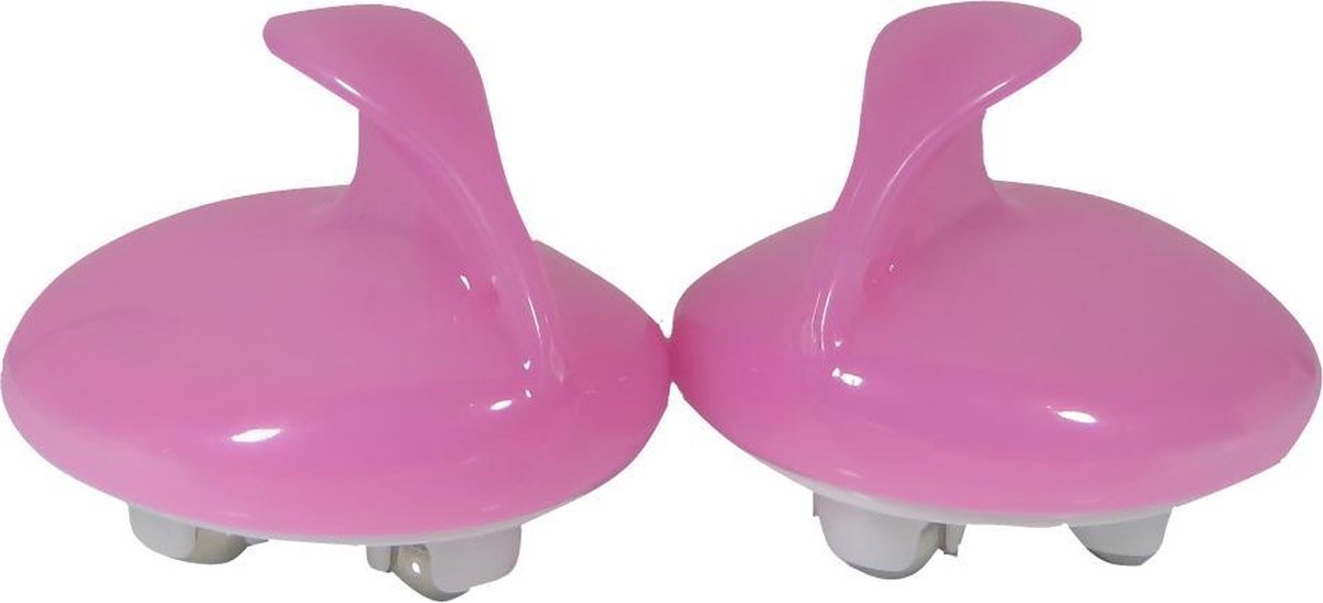 B&P - Massage roller konijntje – 2 stuks roze - cellulite roller - cellulite borstel  - massage lichaam - voor benen