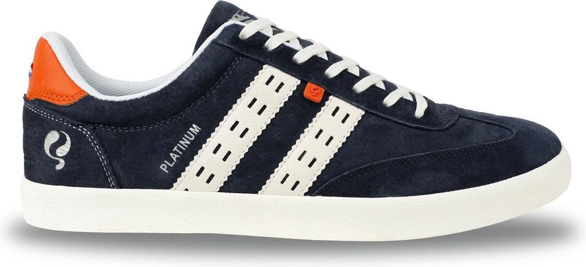 Heren Sneaker Platinum - Donkerblauw/Wit