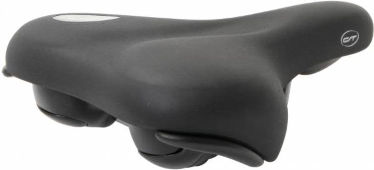 Contec Fietszadel Anatomic+ Dames Zwart