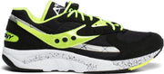 Saucony - Heren Sneakers Aya Black/Neon - Zwart - Maat 41