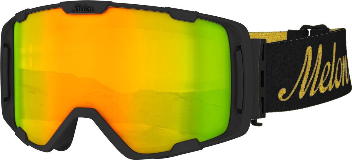 Melon Parker goggle black / black gold / gold chrome